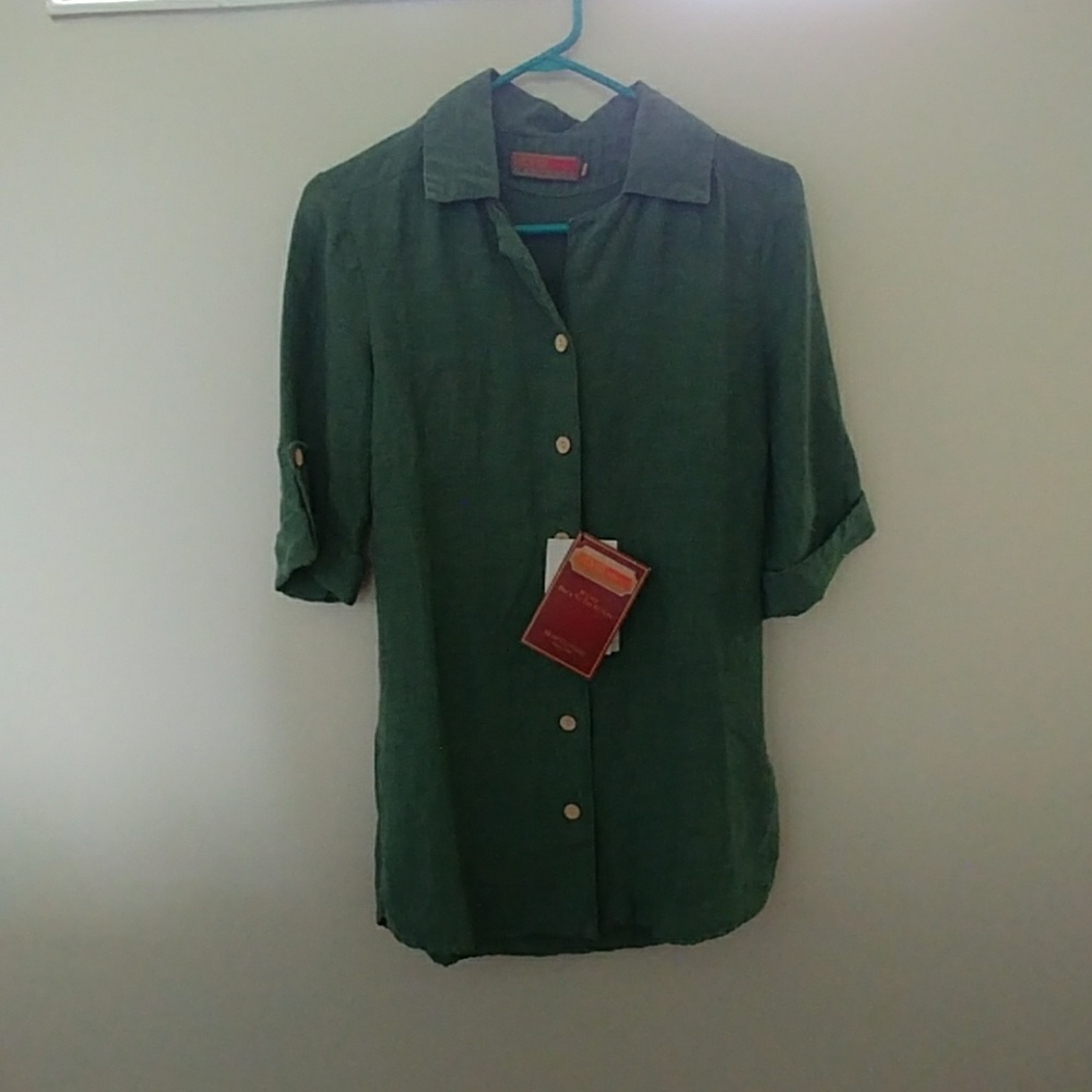 Hemp womens blouse